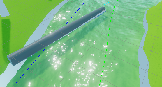 Buoyant cylinder